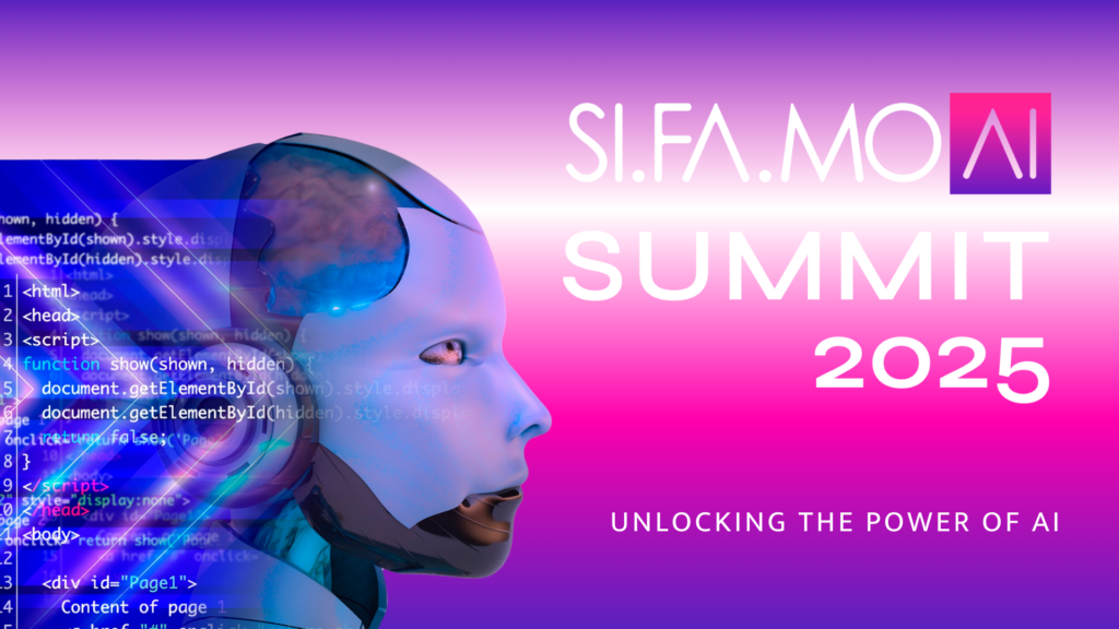 A poster of the SIFAMO AI SUMMIT